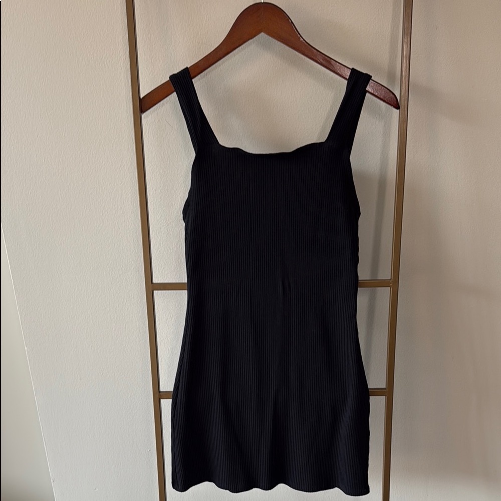 Reformation square neck dress